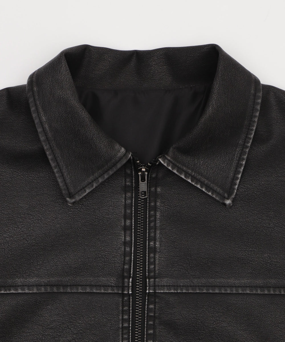 ヴィンテージライクPUジャケット