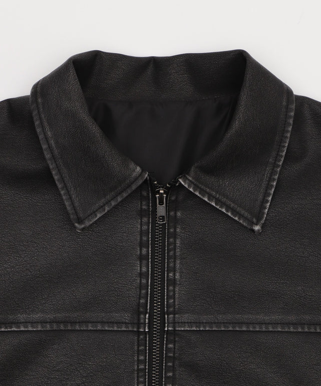 ヴィンテージライクPUジャケット