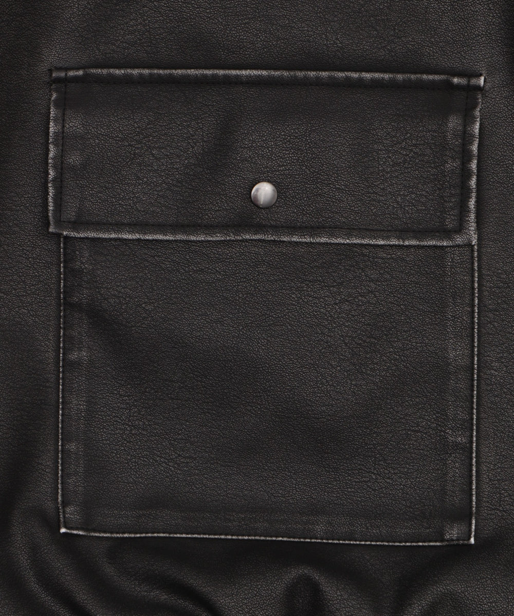 ヴィンテージライクPUジャケット