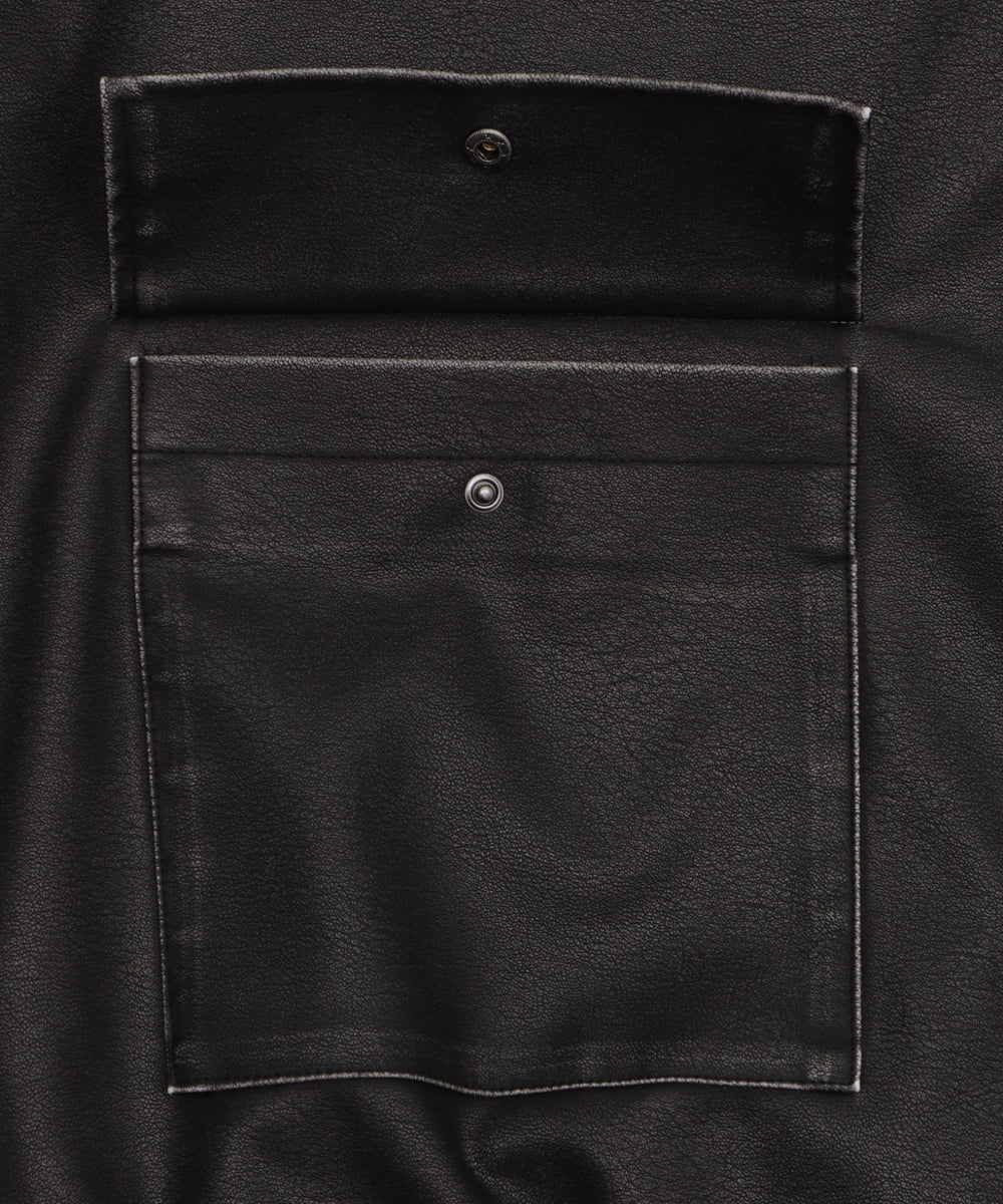 ヴィンテージライクPUジャケット