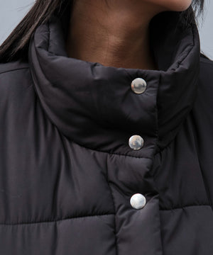 ショートパファーベスト