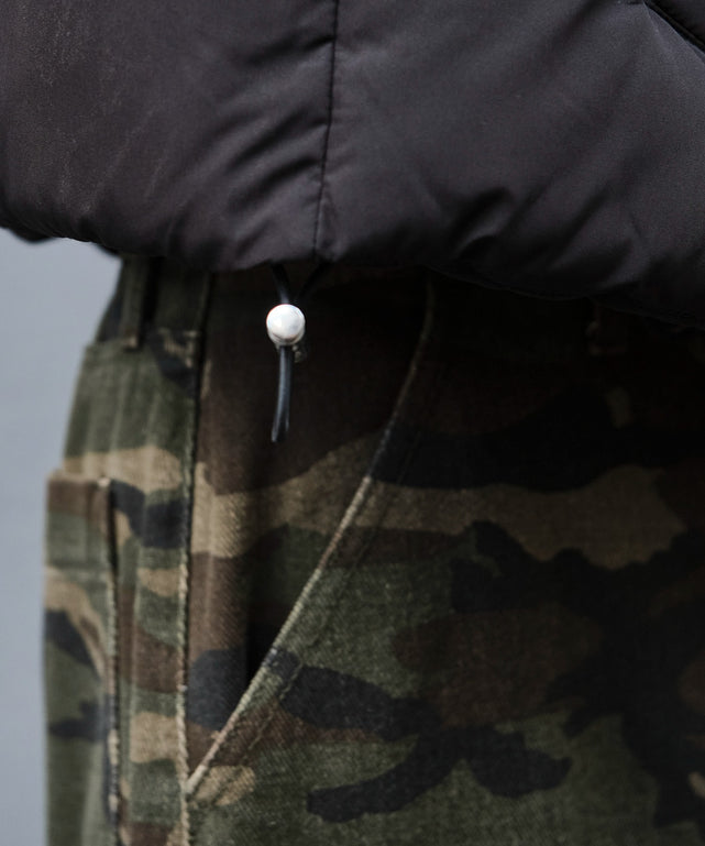 ショートパファーベスト