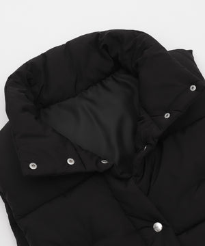 ショートパファーベスト