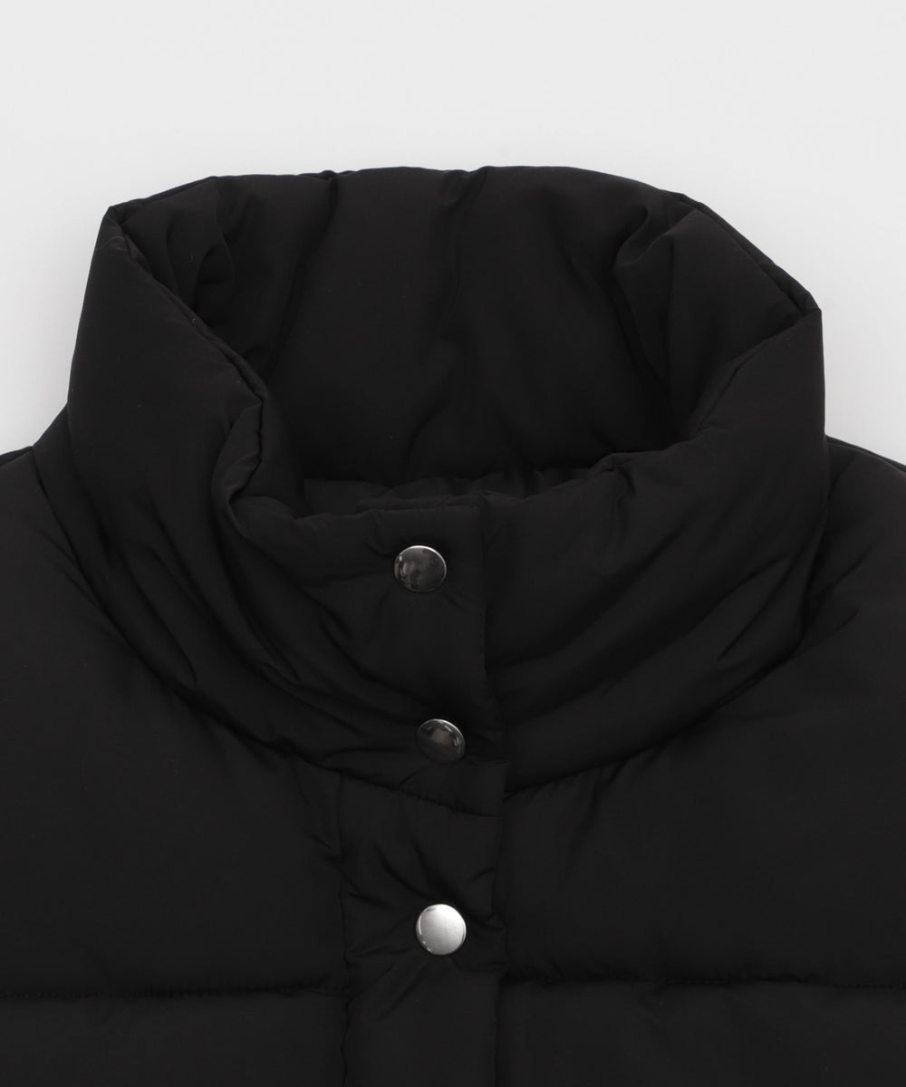 ショートパファーベスト