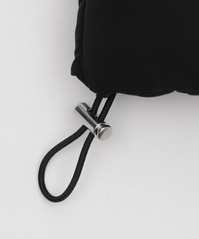 ショートパファーベスト