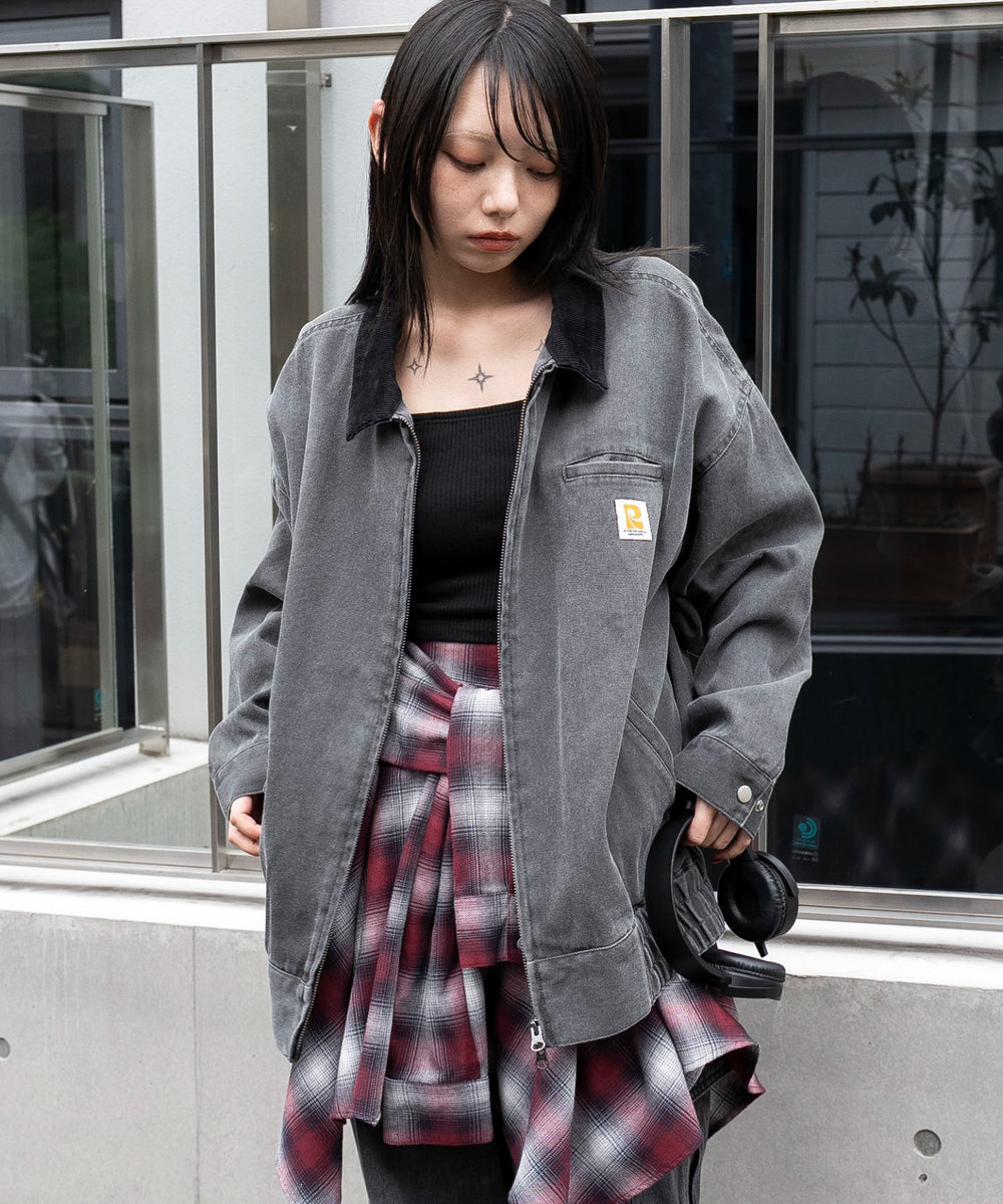 チャコール　モデル：159cm F着用