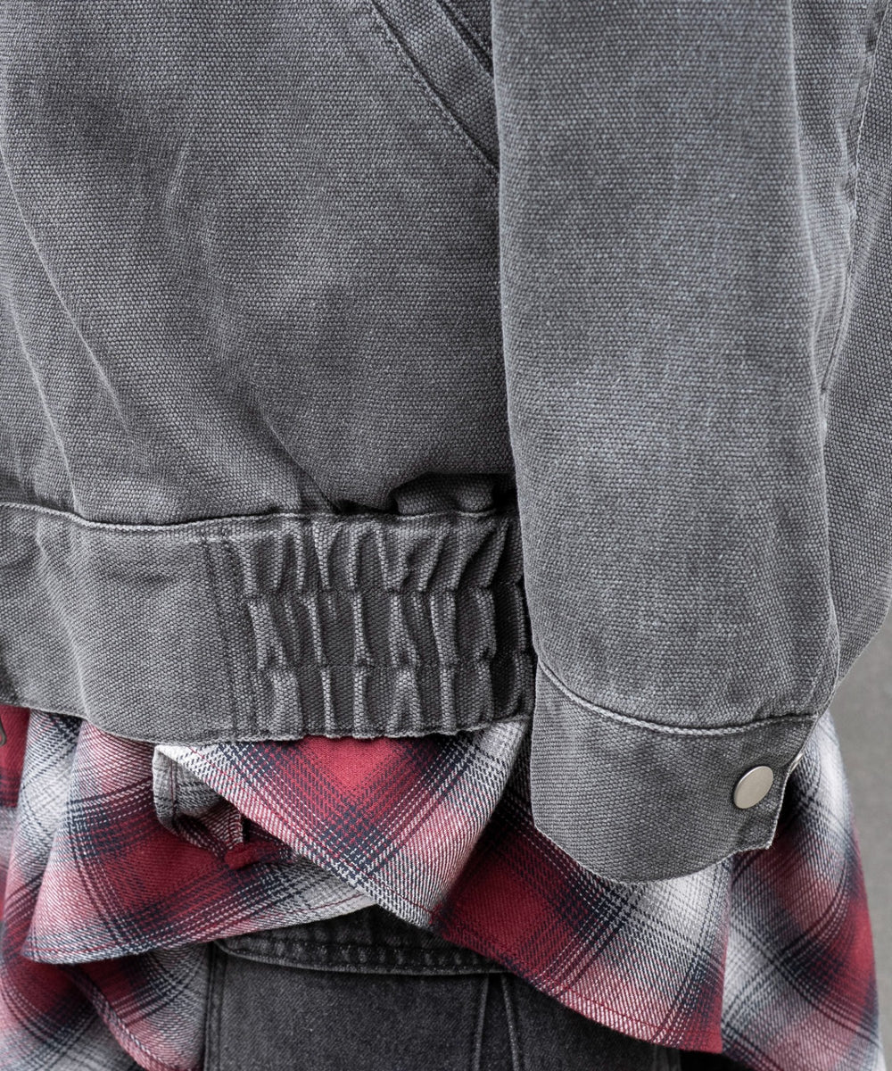 ワーカーズWジップブルゾン