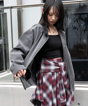 チャコール　モデル：159cm F着用