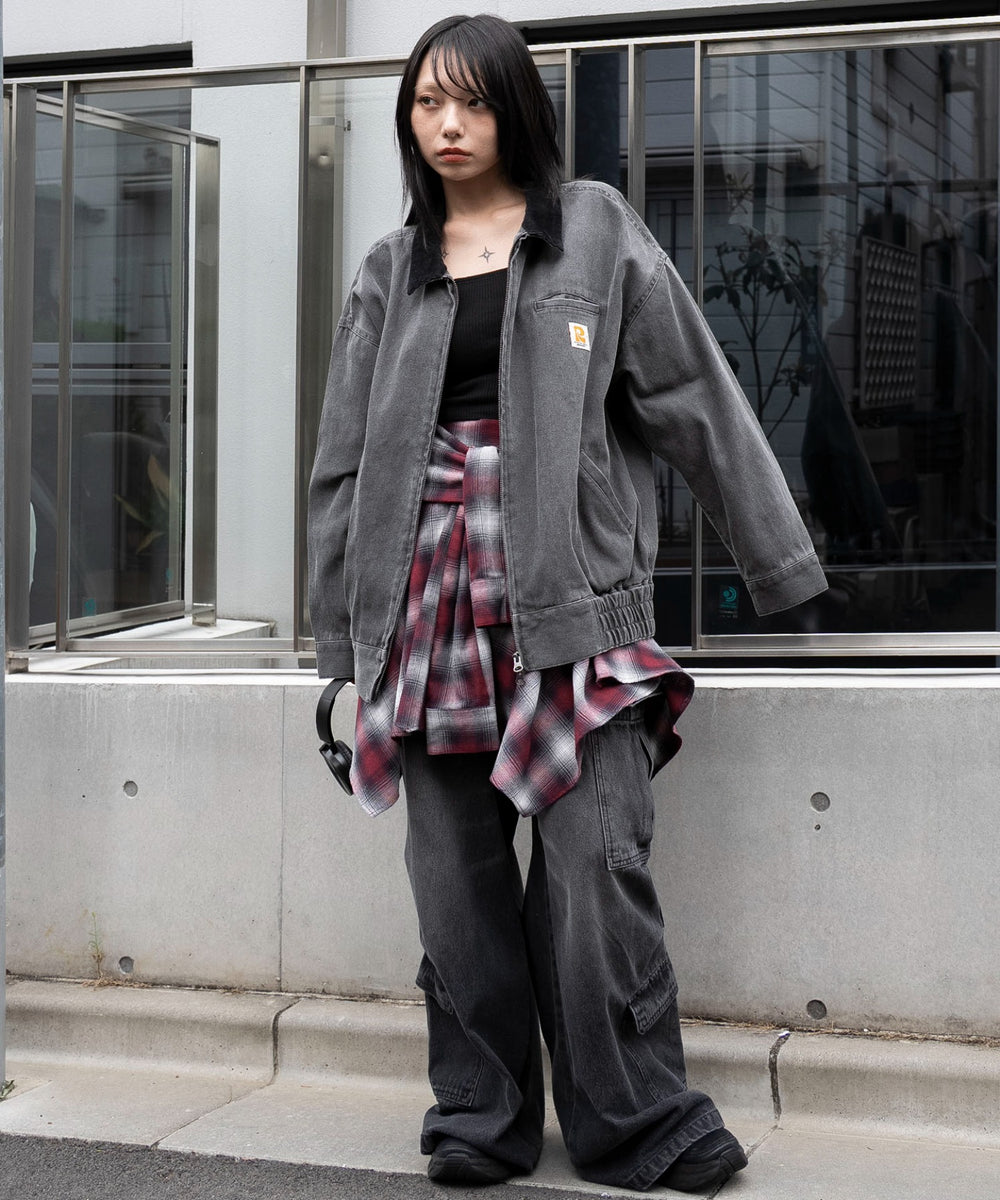 チャコール　モデル：159cm F着用