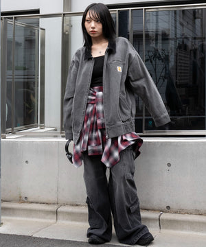 チャコール　モデル：159cm F着用