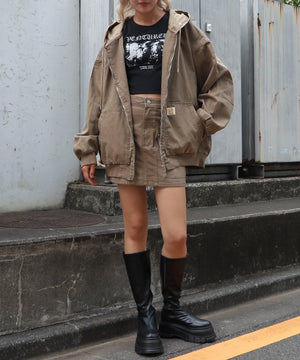 ベージュ　モデル：171cm F着用