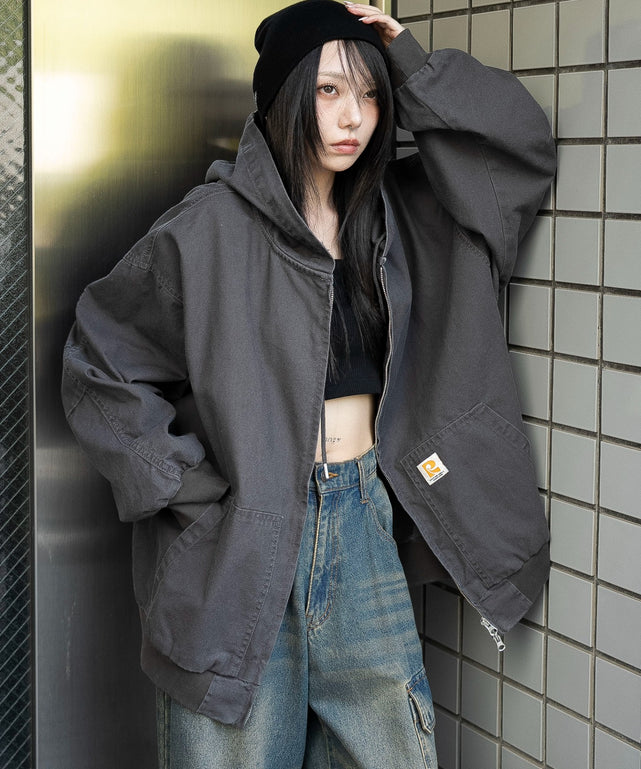 チャコール　モデル：159cm F着用