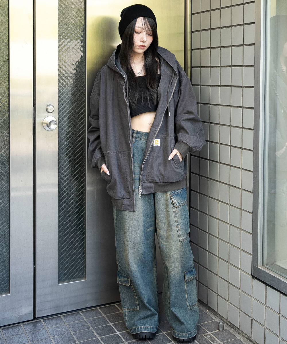 チャコール　モデル：159cm F着用