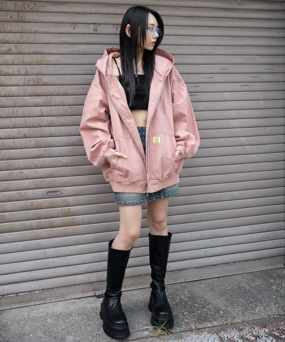 ピンク　モデル：159cm F着用