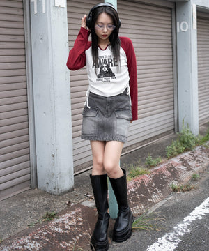 デニムブラックソノタ　モデル：159cm F着用