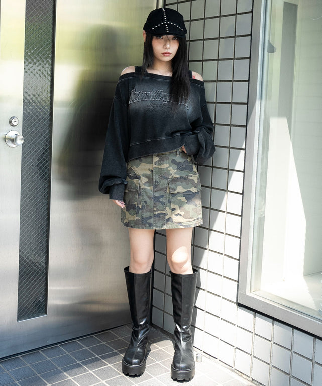 柄１　モデル：159cm F着用