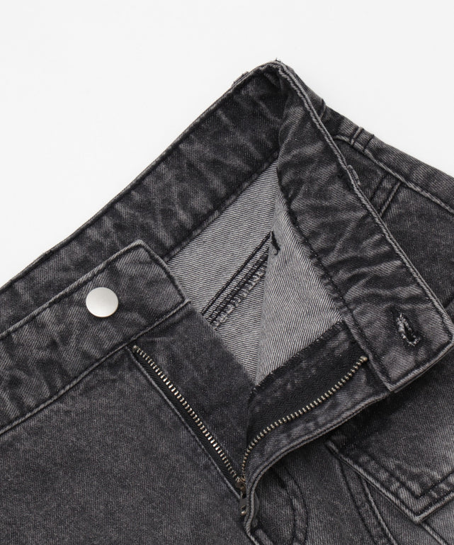 ヴィンテージウォッシュカーゴミニスカート