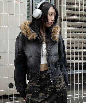 デニムブラック　モデル：159cm F着用