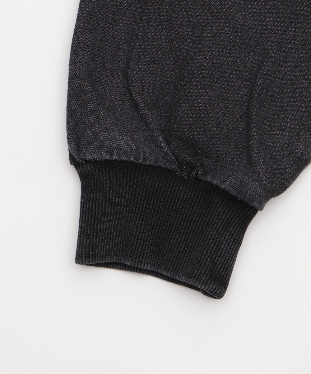 ファーフードデニムショートブルゾン