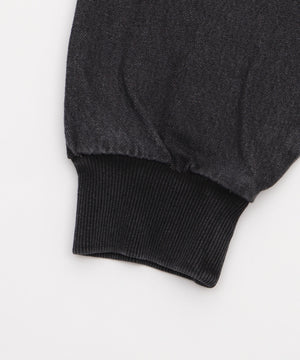 ファーフードデニムショートブルゾン