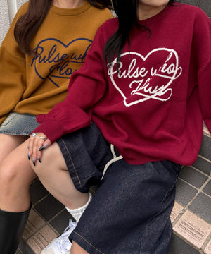 グラフィックニットBIGプルオーバー