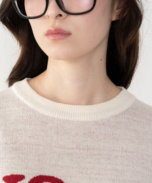 グラフィックニットBIGプルオーバー