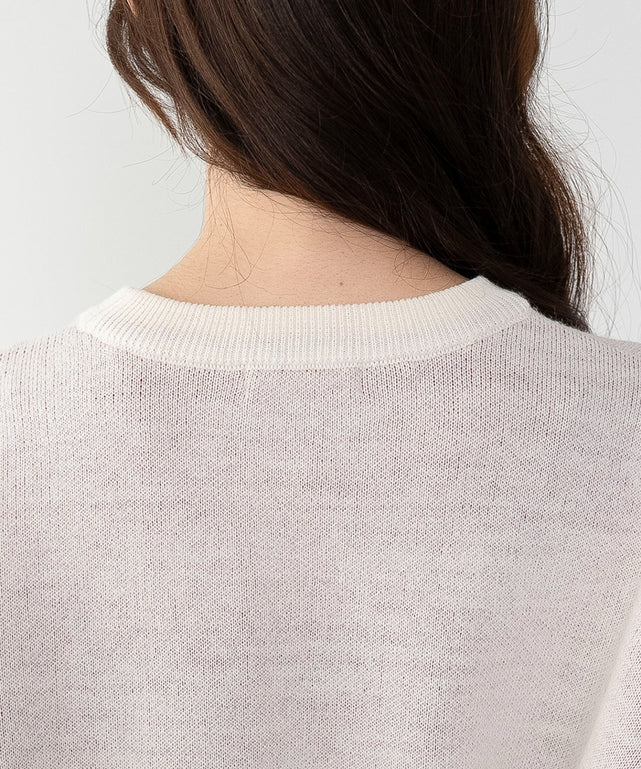 グラフィックニットBIGプルオーバー