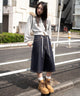 杢グレー　モデル：159cm F着用