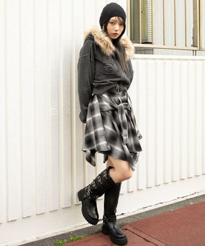 スミクロ　モデル：159cm F着用