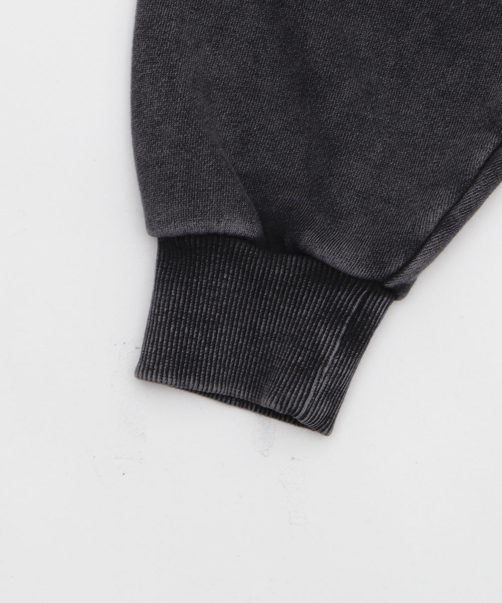 ファーフードショートZIPパーカー