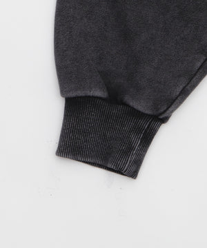 ファーフードショートZIPパーカー