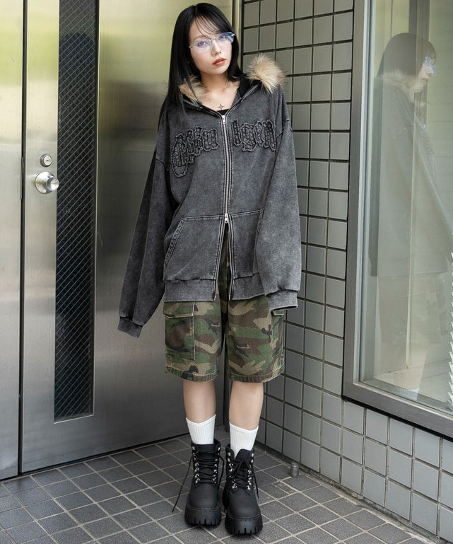 シァークパーカー ファーフードBIGZIPパーカー｜WEGO（ウィゴー） – WEGO ONLINE STORE