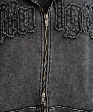 ファーフードBIGZIPパーカー