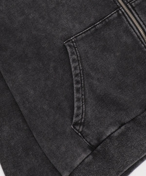 ファーフードBIGZIPパーカー