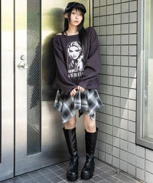 柄４　モデル：159cm F着用