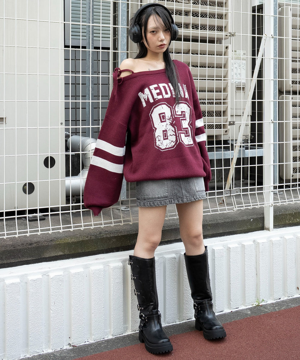 柄１　モデル：159cm F着用