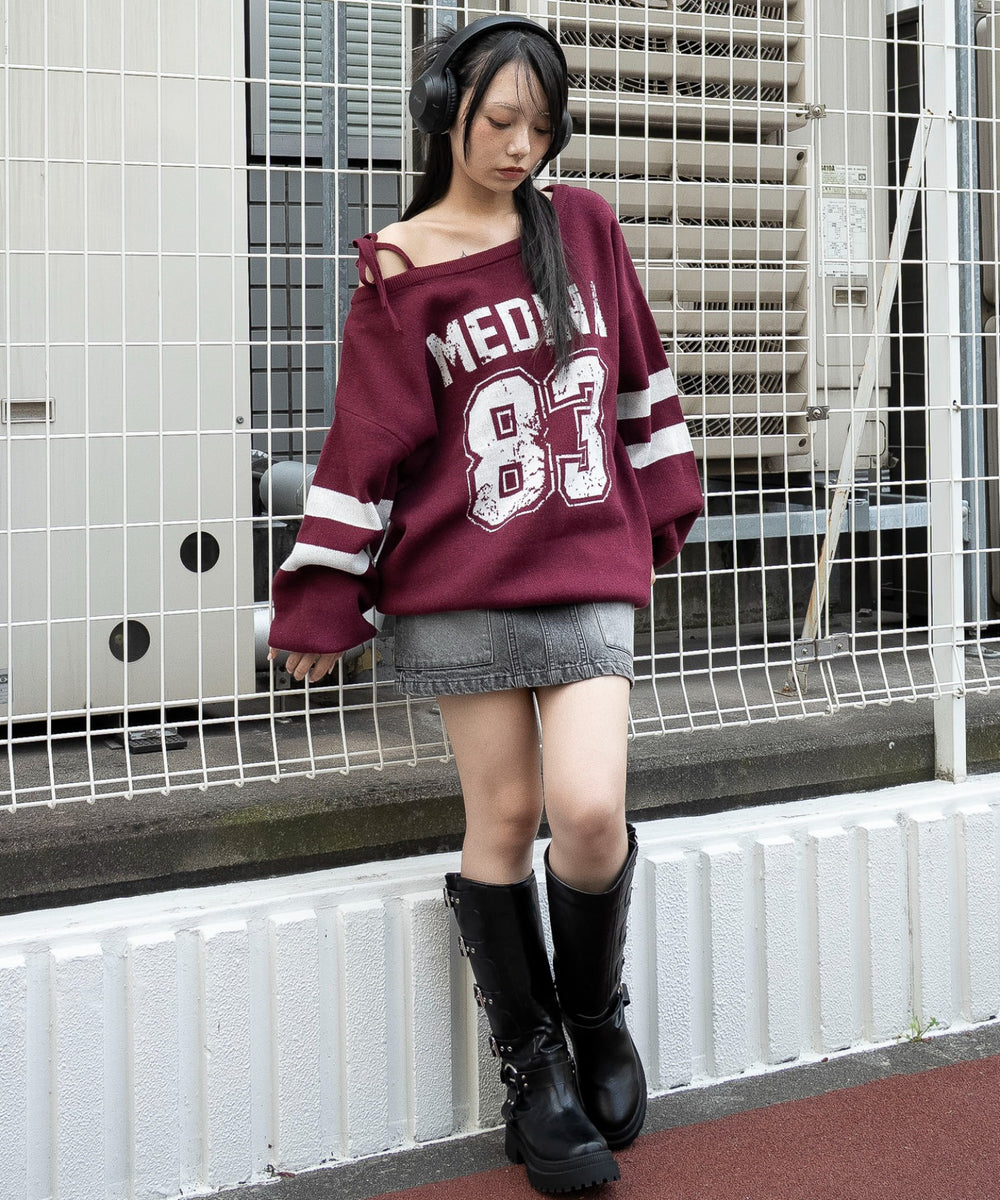 柄１　モデル：159cm F着用