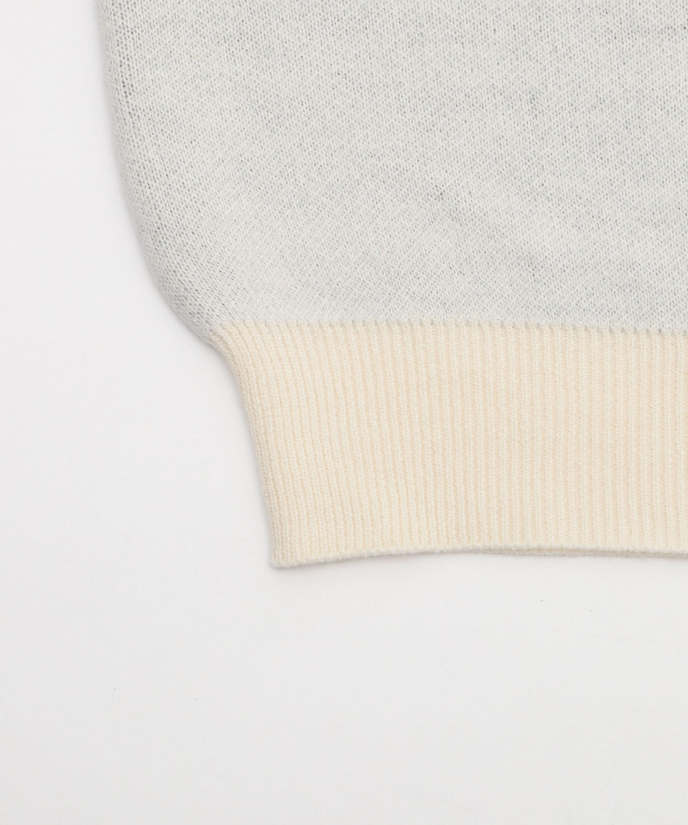 2WAYグラフィックワンショルBIGニット