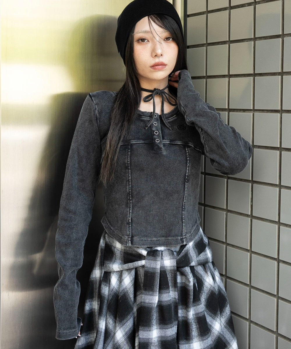 スミクロ　モデル：159cm F着用