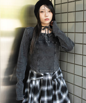 スミクロ　モデル：159cm F着用