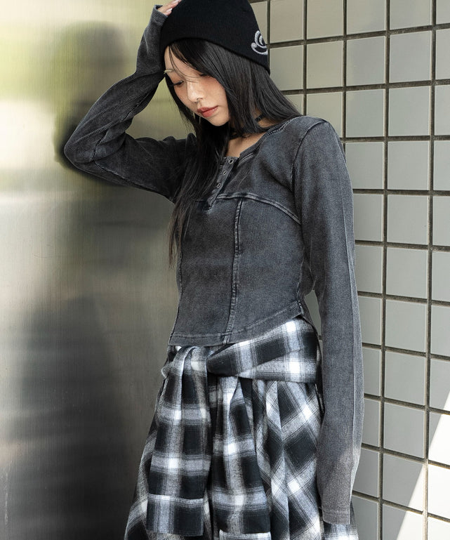 スミクロ　モデル：159cm F着用