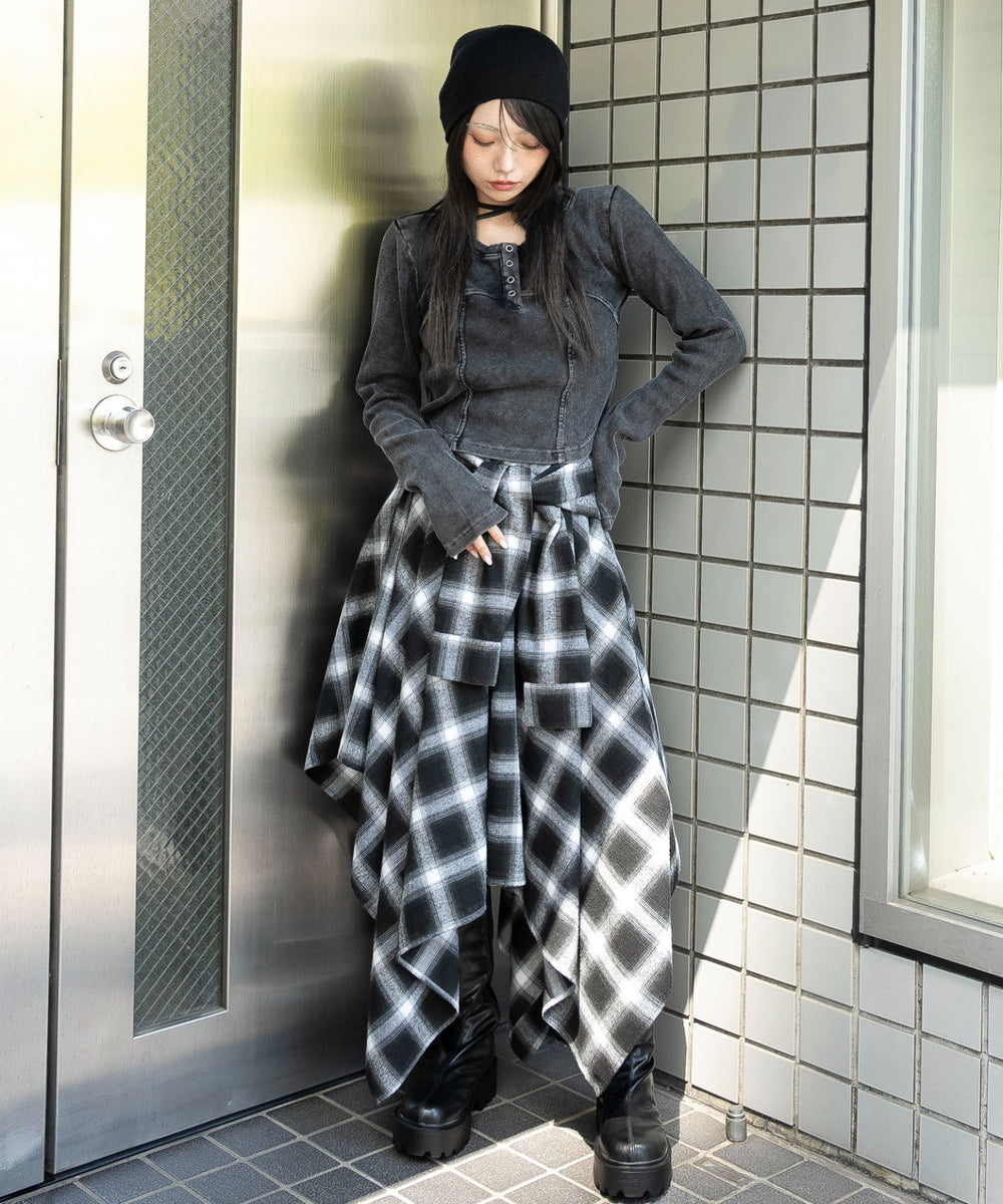 スミクロ　モデル：159cm F着用