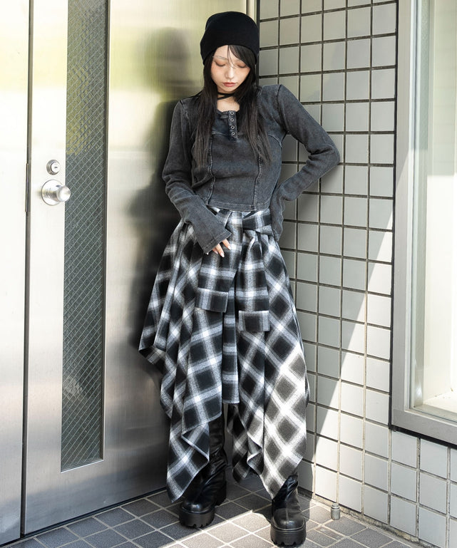 スミクロ　モデル：159cm F着用