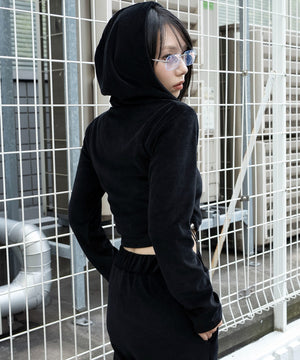 ブラック　モデル：159cm F着用