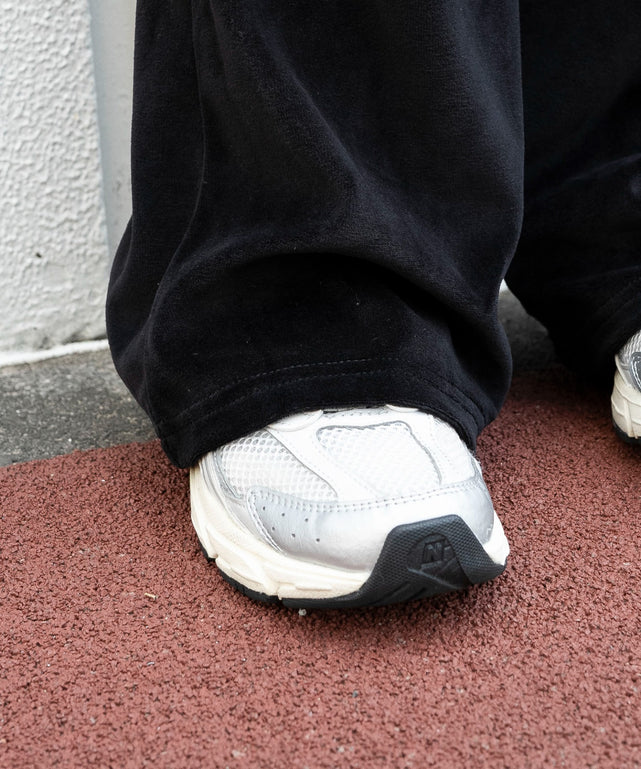 ベロアフレアパンツ