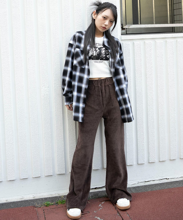 ブラウン　モデル：159cm F着用