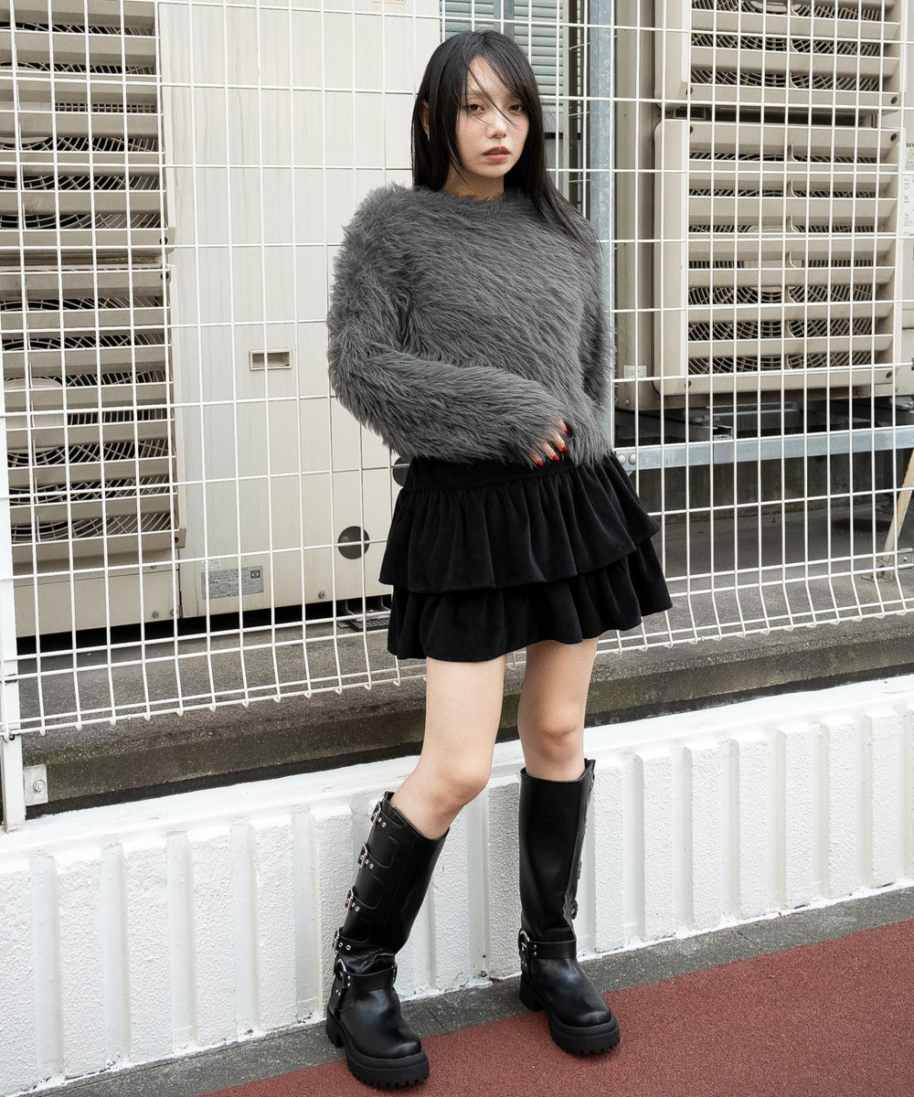 ブラック　モデル：159cm F着用