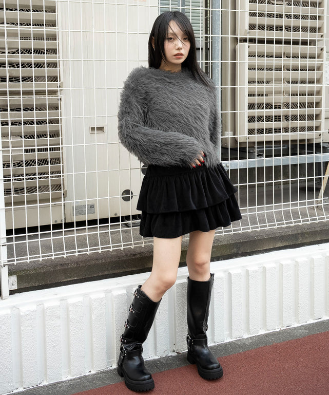 ブラック　モデル：159cm F着用