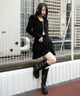 ブラック　モデル：159cm F着用