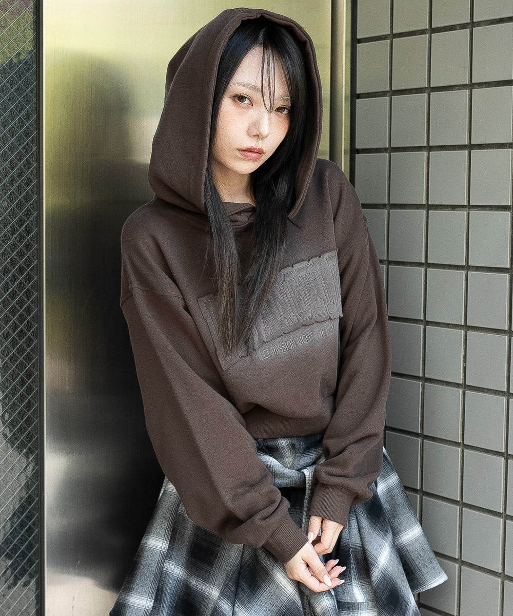 ブラウン　モデル：159cm F着用